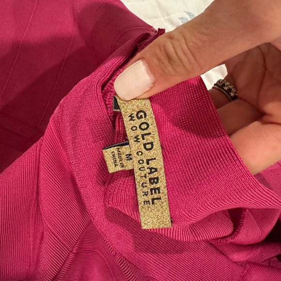 Gold Label Wow Couture bandage mini dress - Picture 3 of 4